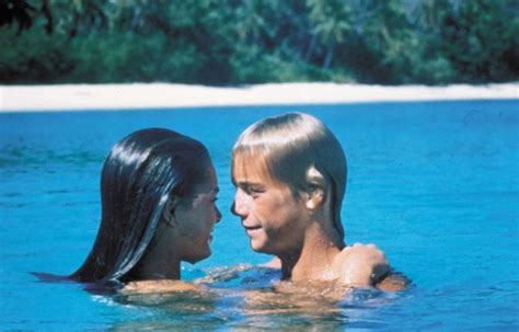 Brooke Shields & Christopher Atkins Nude Makeout Scene 